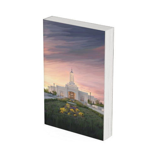 Celebrate the sacred beauty of the Moses Lake Washington Temple with this inspiring LDS journal, perfect for personal reflection.