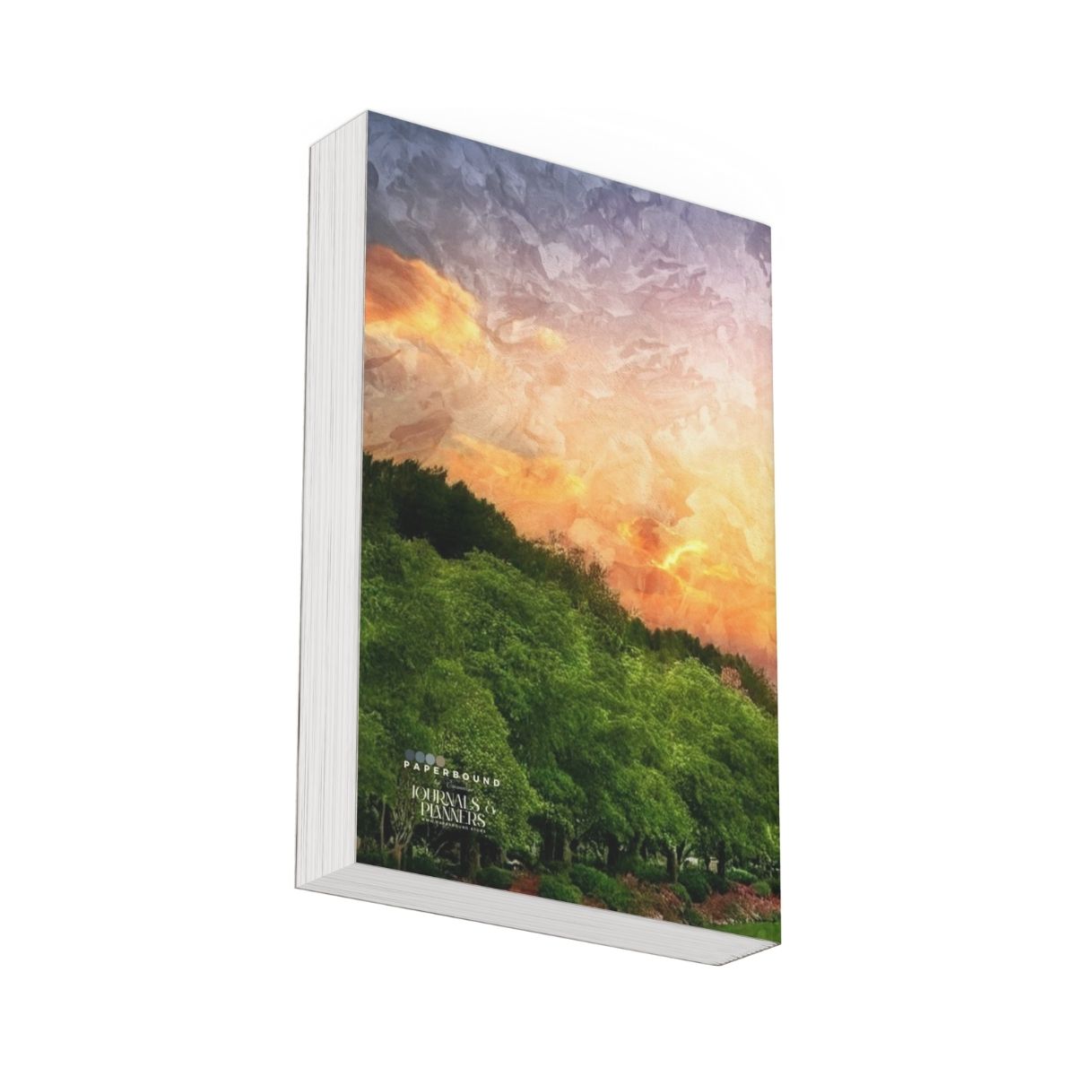 A preview of the back cover of the Salt Lake City, Utah temple journal.