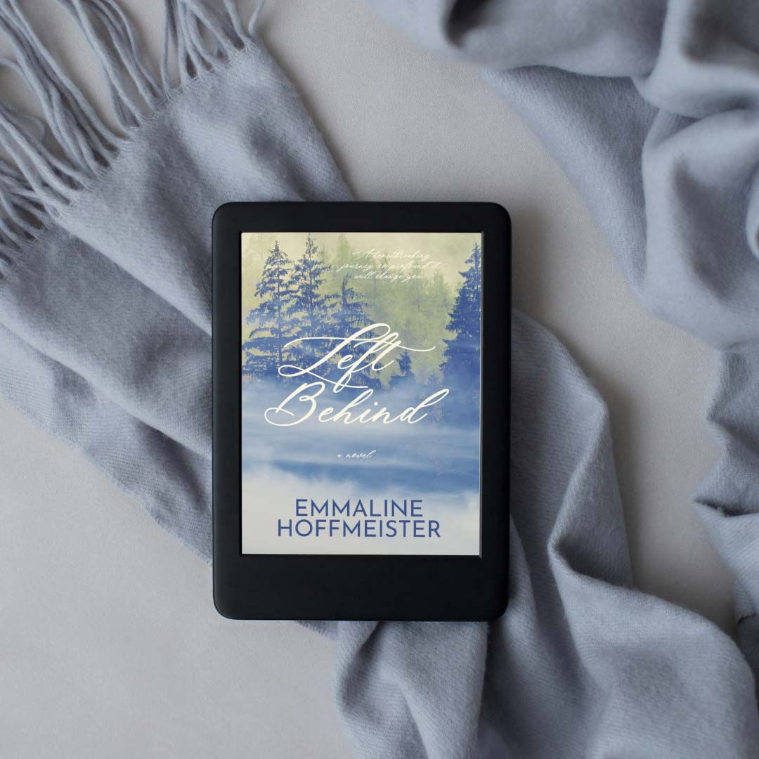 Left Behind by Emmaline Hoffmeister, an LDS Christian fiction novel.