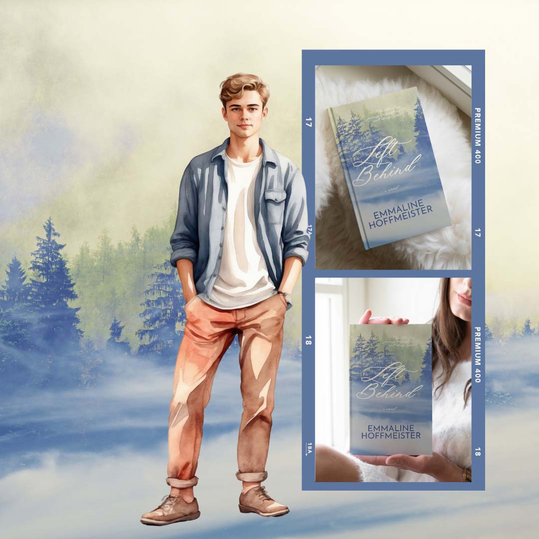 Left Behind by Emmaline Hoffmeister, an LDS Christian fiction novel.