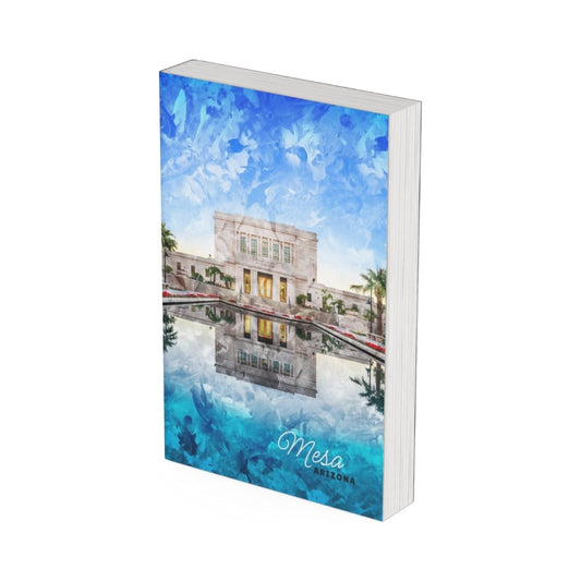 A preview of the front cover of the Mesa, Arizona temple journal.