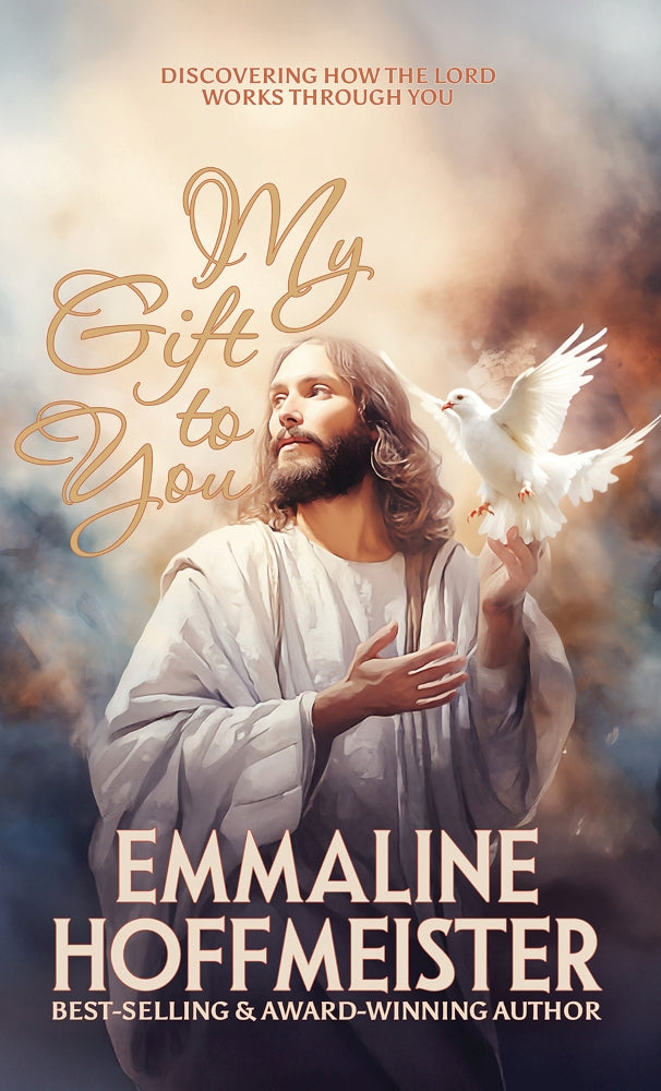 Book cover featuring Jesus Christholding a dove with text about discovering how the Lord works through you.